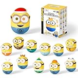 Minions Blind Box Figuren, Mini-Wobbler-Spielzeug, Actionfiguren für Heimdekoration, Schreibtischzubehör, Sammlerstück für Kinder, Jungen, Mädchen ab 3 Jahren, Tumbler Bob-Serie, 1 Packung