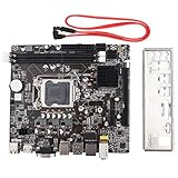 Kafuty Desktop-Computer-Motherboard, LGA 1155 USB3.0 SATA 1066/1333/1600/1866 Mainboard für Intel B75, unterstützt SSD Solid State Drive-Hochgeschwindigkeitsübertragung