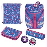 herlitz 50032631 Grundschulrucksack SoftLight Plus Butterfly, 1 Stück