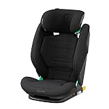 Maxi-Cosi RodiFix Pro² i-Size, Hochlehner Sitzerhöhung, 3,5-12 Jahre, 100-150 cm, 3 Liegepositionen, G-Cell Seitenaufprallschutz, ClimaFlow, ISOFIX Autositz, Authentic Black