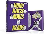 INPLAYS Hund Katze Maus # Klaus | witzig schnelles Kartenspiel | Ab 8 Jahren | 2-10 Spieler | Partyspiel und Familienspiel (Standardversion)