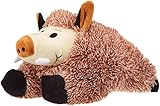 Kerbl Pet Pet Wildschwein, 25x15x10 cm, Hundespielzeug quietschend, Aus Solftplüsch zum Kuscheln und Spielen