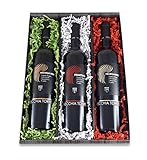 Bull & Bear Wein-Geschenkset Bella Italia 3 x 0,75l Rotwein, Weingeschenk mit italienischen Weinen in Geschenkbox