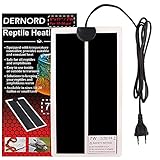 DERNORD Heizmatte Terrarium 7W - Reptilien Wärmematte Terrarium Zubehör Heizung Heating Pad für Bartagame