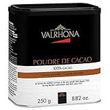 VALRHONA Poudre de Cacao Kakaopulver 100 % Kakao 250 g