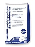 Hamann Salztabletten 25 kg - Regeneriersiede Salztabletten Wasserenthärter Wasseraufbereitung - Hochwertig & für alle Gerätetypen geeignet