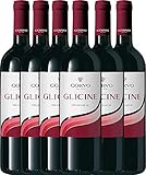 Glicine Rosso Terre Siciliane Duca di Salaparuta Rotwein 6 x 0,75l VINELLO - 6 x Weinpaket inkl. kostenlosem VINELLO.weinausgießer