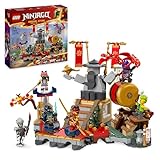 Lego NINJAGO Turnier-Arena Abenteuer-Spielzeug für Kinder, Ninja-Spielset mit 6 Minifiguren, sammelbares Bauset, Geburtstagsgeschenk für Jungen und Mädchen ab 7 Jahren 71818