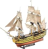 Revell Geschenkset Battle of Trafalgar, Modellbausatz, 12 Jahre to 99 Jahre, mit Basiszubehör im Maßstab 1:225, 269 Teile, 40 cm, Nicht Bemalt