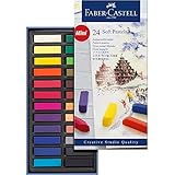 FABER-CASTELL Softpastellkreiden CREATIVE STUDIO, 24er Etui, Menge 24