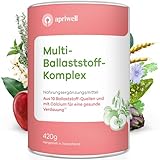 Multi-Ballaststoff-Komplex | 10 Premium Ballaststoffe & Calcium | Verdauung, Darmflora, Immunsystem, Cholesterin & Blutzucker | vegan, glutenfrei, laktosefrei | 420g Pulver