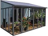 Palram Veranda San Remo Wintergarten, Grau, 295x425x310 cm