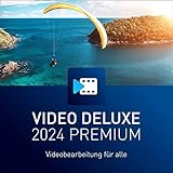 MAGIX Video deluxe Premium 2024 - Videobearbeitung für alle | Videobearbeitungsprogramm | Videoschnittprogramm | für Windows 10/11 PC | 1 Lizenz