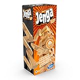 Hasbro Gaming Jenga Classic, beliebtes Geschicklichkeitsspiel zur Förderung der Reaktion, für Kinder ab 6 Jahren geeignet und für bis zu 2 Spieler, originelles Spiel zu Neujahr und Weihnachten