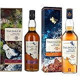 Talisker 18 Jahre Single Malt Scotch Whisky 45.8% vol 700ml Einzelflasche & 10 Jahre mit Geschenkverpackung Preisgekrönter, 45.8% vol 700ml Einzelflasche |