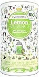 BIO Lemon Balance | Smoothiepulver | 400g | DE-ÖKO-006 | Über 40 Superfoods wie Weizengras, Ashwagandha, Gerstengras | Premiumqualität vom Bodensee | Made in Germany