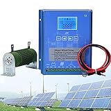 ANXYYDS 2000W/4000W/6000W Wind-Solar-Hybrid-Laderegler, 12V/24V/48V MPPT-Laderegler, Wind-PV-Solar, für Wind-Solarpanel-Wind-Solar-Ergänzungssystem,4000W-24V