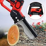 Tragbare Mini-Kettensäge 800w Schneidedurchmesser 20cm Äste schneiden Gartenarbeit beste Wahl für Ehemann Vater Holz-Heimwerker-Liebhaber