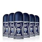 NIVEA Men 'Cool Kick' Deo Roll-on, Anti-Perspirant - 6er Pack (6 x 50 ml)