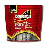 Pet Natural Dogseatus Fischhaut Flats Gelenkstütze mit Kurkuma, Scutellaria & Boswellia 100% natürlich, Omega 3 & Collagen Rich Chews Langanhaltende Rohleder Alternative 500g