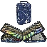 120 Aquarell Buntstifte Set, hochwertige Künstlerstifte mit lebendigen Farben und schönen Mischeffekten mit Wasser, Ideales Aquarellstifte für Künstler, Erwachsene und Kinder