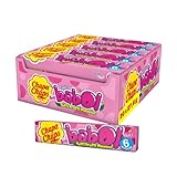 Chupa Chups Big Babol Tutti Frutti Bubble Gum, Theken-Display enthält 20 Stangen Kaugummis mit Frucht-Geschmack, für große Kaugummi-Blasen, 20x27,6g