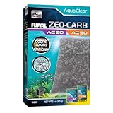 Fluval Zeo-Aktivkohlefilter für Aquarium, AquaClear AC20/30, 1 Stück