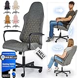 SITZGOLD S ONE Gaming Stuhl Grau - Gamingstuhl [ergonomisch & bequem] - Gamerstuhl mit maximaler Bewegungsfreiheit - Schreibtischstuhl Gamer Stuhl Gaming Sessel PC Stuhl Gaming Chair Computerstuhl…