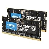 Crucial RAM 32GB Kit (2x16GB) DDR5 5600MHz (oder 5200MHz oder 4800MHz) Laptop-Speicher CT2K16G56C46S5