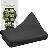 OwnGrown Unkrautvlies Wasserdurchlässig: 10m² Gartenvlies Wasserdurchlässig – 50g/m² Wintervlies – Unkrautflies für Garten – Unkrautvlies Garten