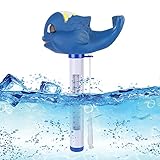 Schwimmende Pool Thermometer, Floating Pool Thermometer mit String, Wasser Temperatur Thermometer, Schwimmbadthermometer, für Swimmingpool, Spas, Hot Tubs, Aquarien, Fischteiche & Baby-Pool (M3)