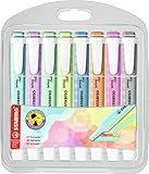 Textmarker - STABILO swing cool Pastel - 8er Pack - mit 8 verschiedenen Farben