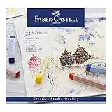 Faber-Castell 128324 - Softpastellkreide STUDIO QUALITY, 24er Etui