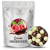 Sultan’s Palace Gefriergetrocknete Himbeeren in Schokolade – 200 g – Fruchtig und knackig – Schokoladenfrüchte – Geschenkidee