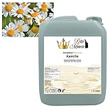 Dampfbad Emulsion Kamille - 5 Liter - gebrauchsfertig für Dampfbad, Dampfdusche, Verdampferanlagen in Premium Qualität von Dufte Momente …