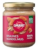 Davert Bio Braunes Mandelmus, 5 x 250 g