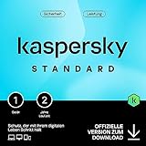 Kaspersky Standard Anti-Virus 2024 | 1 Gerät | 2 Jahre | Umfassender Schutz | Online-Banking Schutz | Leistungsoptimierung | PC/Mac/Mobile | Aktivierungscode per Email