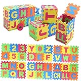 ifundom 1 Satz Puzzlematte spaß Puzzle Matte Spielmatte aus Schaumstoff Alphabet Schaumstoff-Bodenmatte Teppich Puzzle sortierschalen Schaumfliesen für Fußböden Alphabetmatte Eva