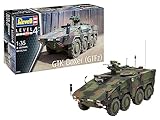 Revell Modellbausatz I GTK Boxer GTFz I Detailreicher Level 4 Militärbausatz I 223 Teile I Maßstab 1:35 I für Kinder und Erwachsene ab 12 Jahren