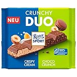 Ritter Sport Crunchy Duo Schokolade, 12er Pack (12 x 218g)