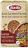 Barilla Risoni aus roten Linsen und Kichererbsen reich an Eiweiß, glutenfrei, 300g