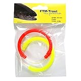 FTM Unisex – Erwachsene 10C6101150C10 New Generation Ringbissanzeiger rot + gelb-2 Angeln auf Aal, Forelle, Karpfen & Raubfisch, Bissanzeige, Bunt, Normal