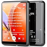 64GB Bluetooth 5.3 MP3 Player, MECHEN MP3 Player mit Touchscreen, Video, Sprachaufzeichnung, FM Radio, E-Book, inklusive Schutzhülle