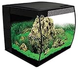 FLUVAL Aquarium Flex LED ohne Unterschrank für Aquarien schwarz 57 l, 1 Stück (1er Pack)