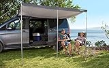 BERGER Ultraleicht Outdoor Tarp Camping Sonnensegel Wohnwagen - Regenschutz und Sonnenschutz Strand oder Garten - Ideal für Campingbus, Wohnwagen, Markise, Keder oder Saugnapf-Montage