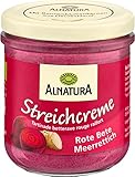 Alnatura Bio Streichcreme Rote Beete und Meerrettich, 180g