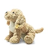 Steiff Soft Cuddly Friends Berno Goldendoodle 26 cm, Kuscheltier für Kleinkinder & Kinder, weich und kuschelig, waschmaschinenfest, Beige