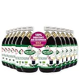 Aronialand Bio Aronia Direktsaft 6l extra hochkonzentriert | Erntefrischer Aroniasaft frei von Zucker und künstlichen Zusatzstoffen | 100% Direktsaft, enthält viele Vitamine, Eisen und Folsäure