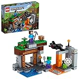 LEGO Minecraft Die verlassene Mine Bauset, Zombiehöhle mit Figuren: Schleim, Steve und Spinne 21166