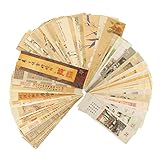 SHOWERORO 5 Sets Bronzierendes Antikes Lesezeichen Papier Buchmarker Vintage Lesezeichen Chinesisches Dekor Japanisches Lesezeichen Buchmarker Clip Lesezeichen Lesezeichen